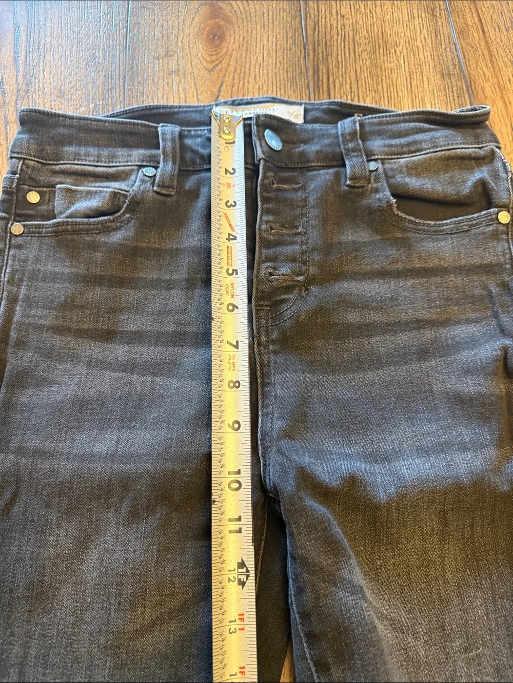 Liverpool Black Washed High-Rise Ankle Skinny Eco Logical Jeans